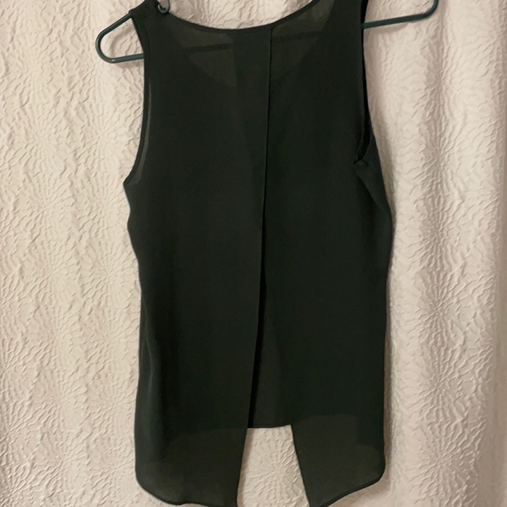 Express tank top with back cut out